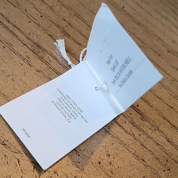 Balenciaga size 38 or 8 shearling fur suede Hightop sneaker HOsT PiCk🤎 - Picture 10 of 11